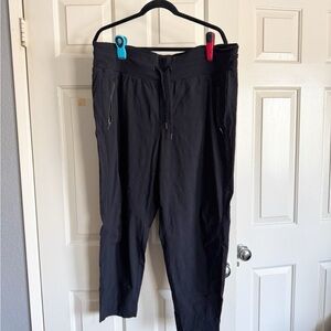 Athleta Black Joggers Size 18 (Plus Size)